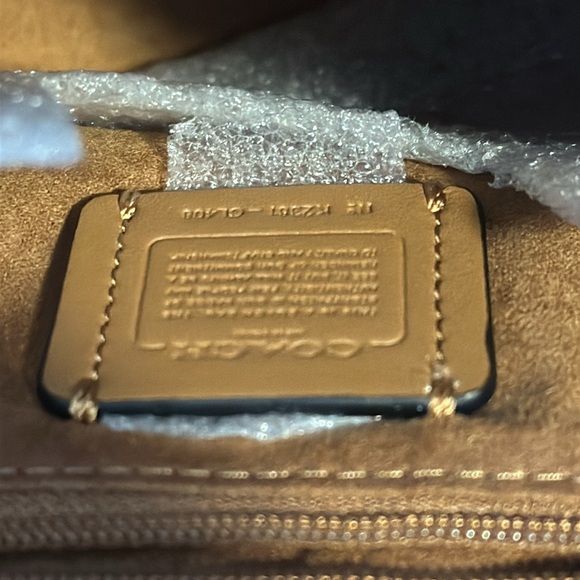 Coach Leather Amelia backpack black - Picture 12 of 15